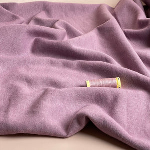 Merino Touch Viscose Blend Sweater Knit in Lilac