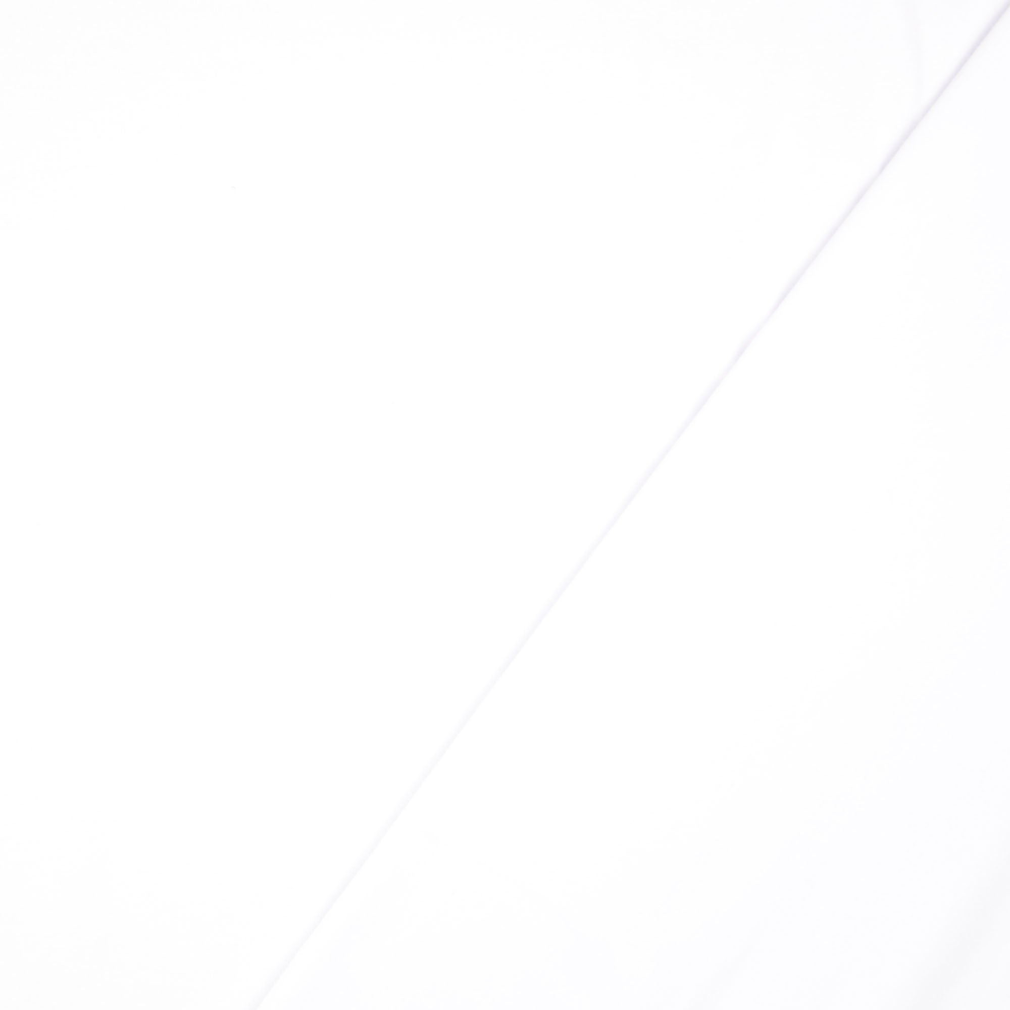 REMNANT 0.37 Metre - Essential Chic White Plain Cotton Jersey Fabric