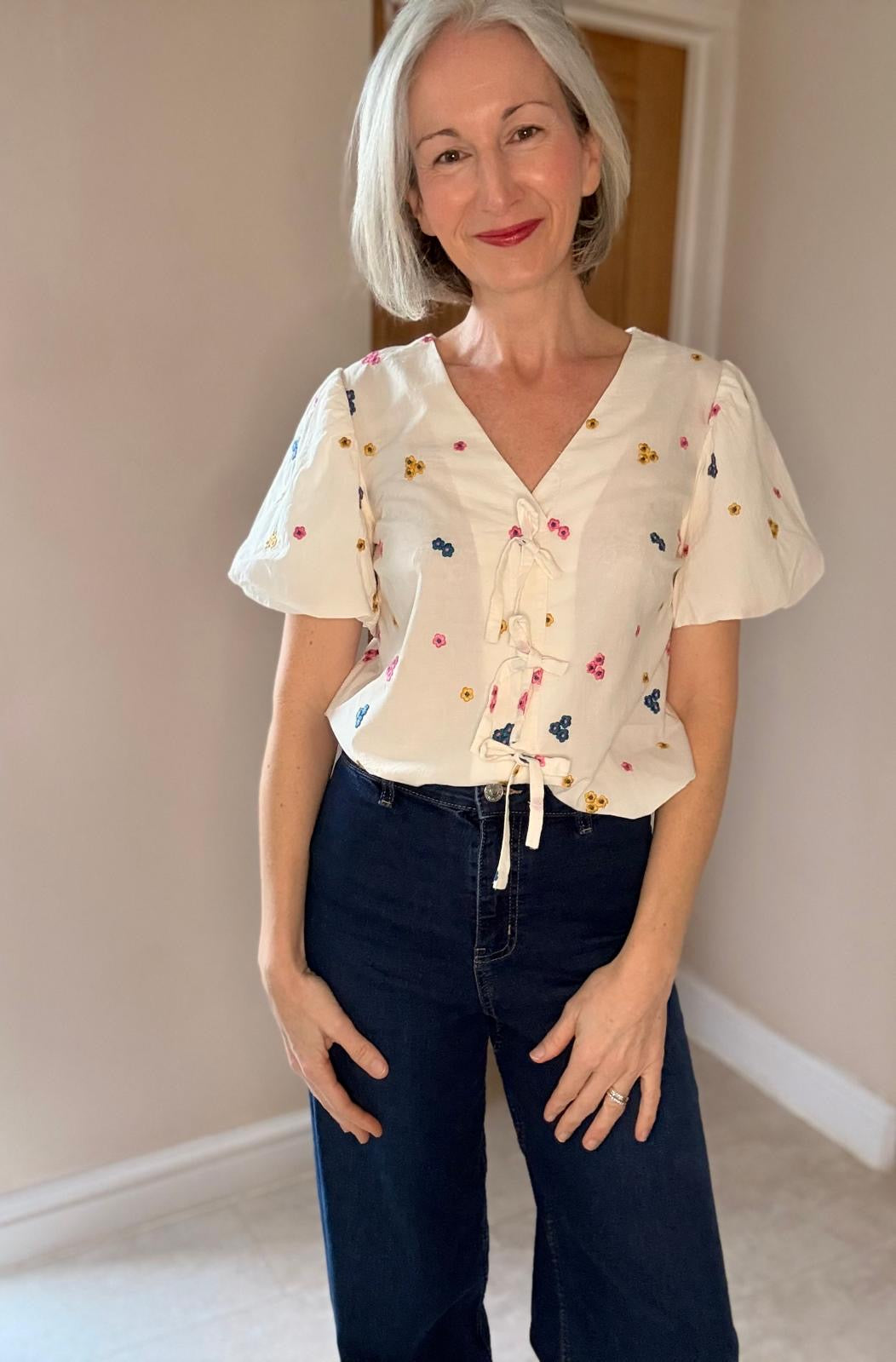 Sewing Kit - TATB Nell Blouse in Embroidered Cotton