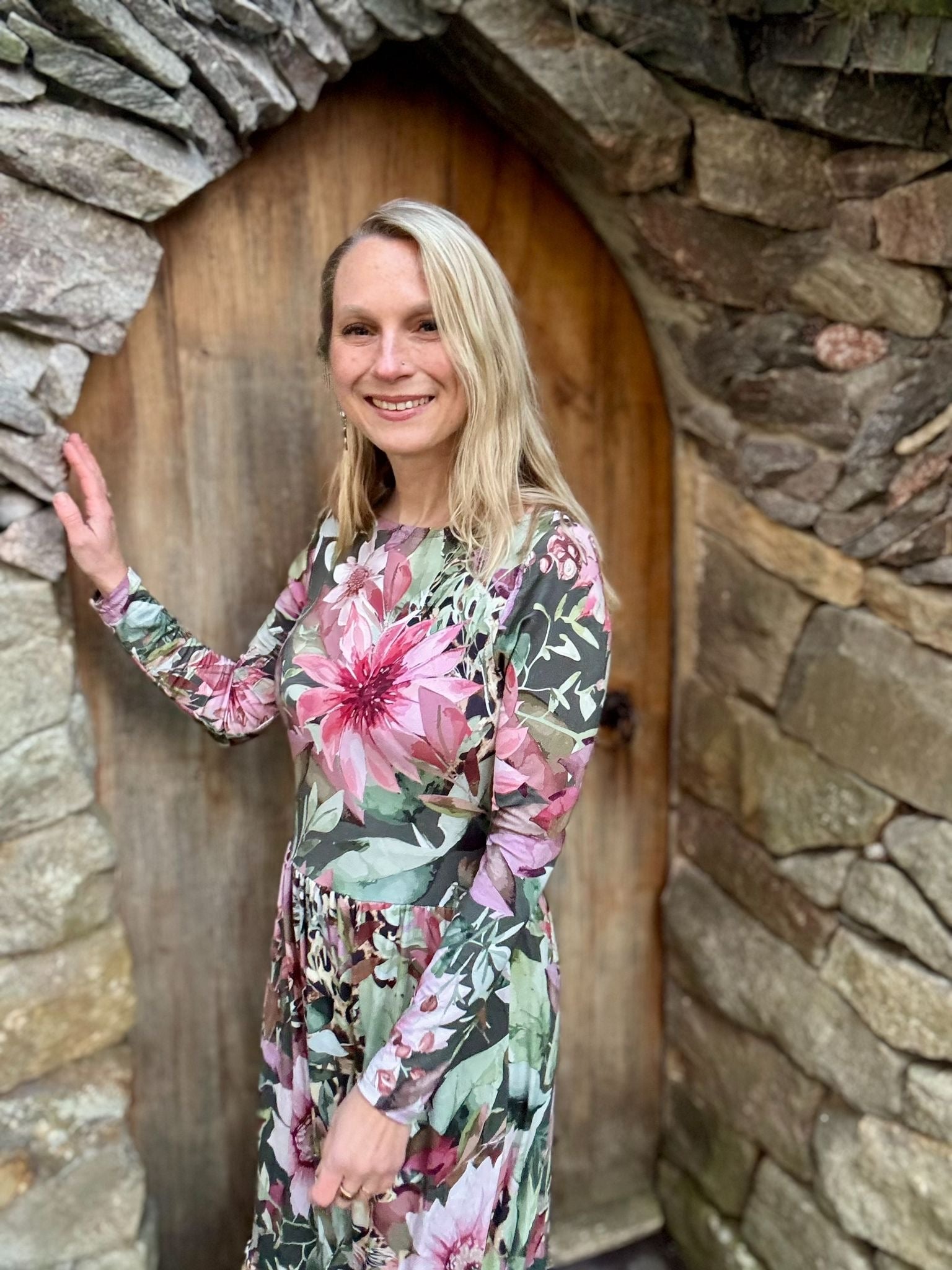 Danish Design - Cheetah in the Garden ECOVERVO™ Viscose Jersey