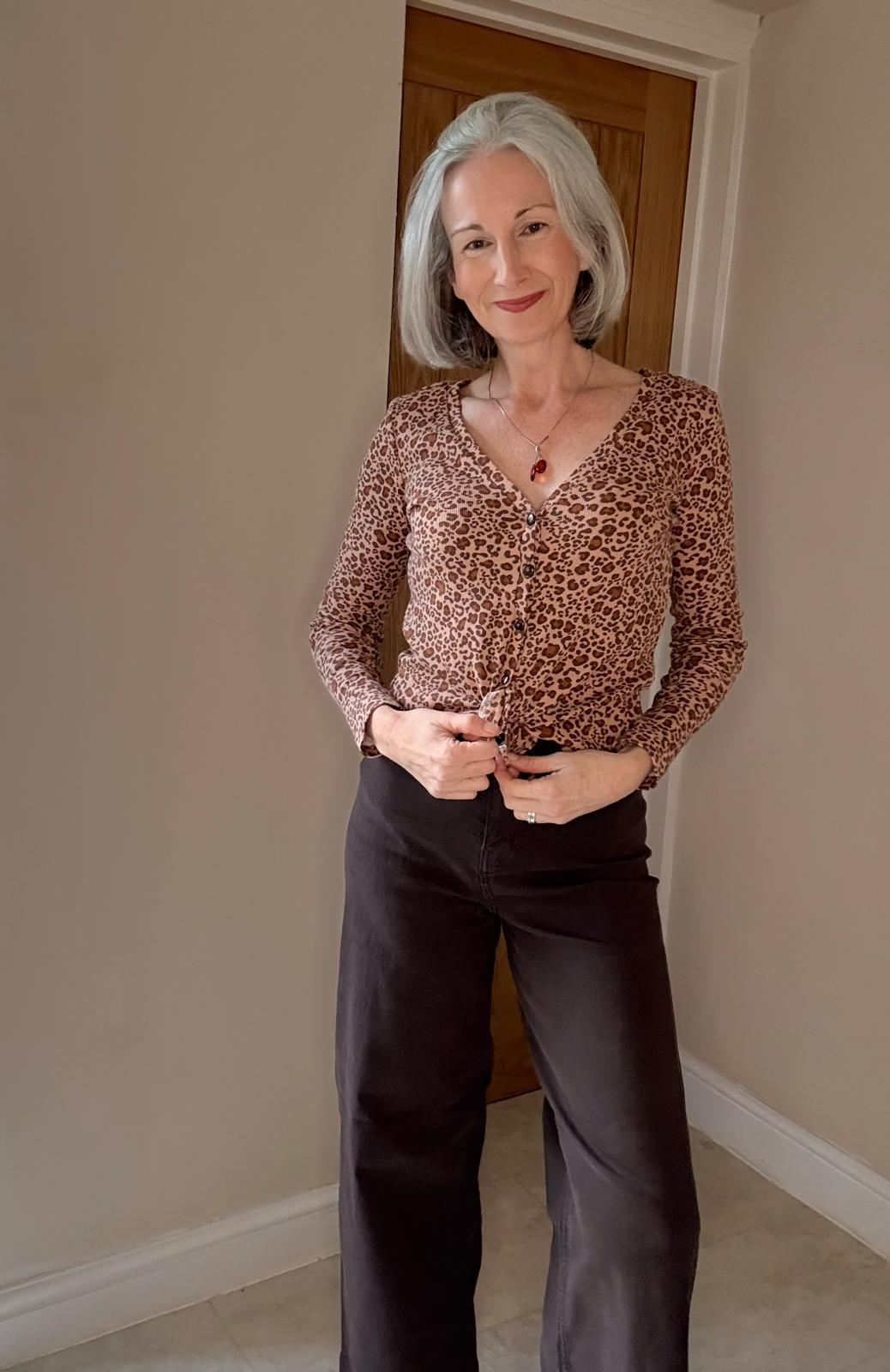 Sewing Kit -True Bias Brynn Cardigan Top Sewing Kit in Cotton Ribbed Jersey (multiple print options)