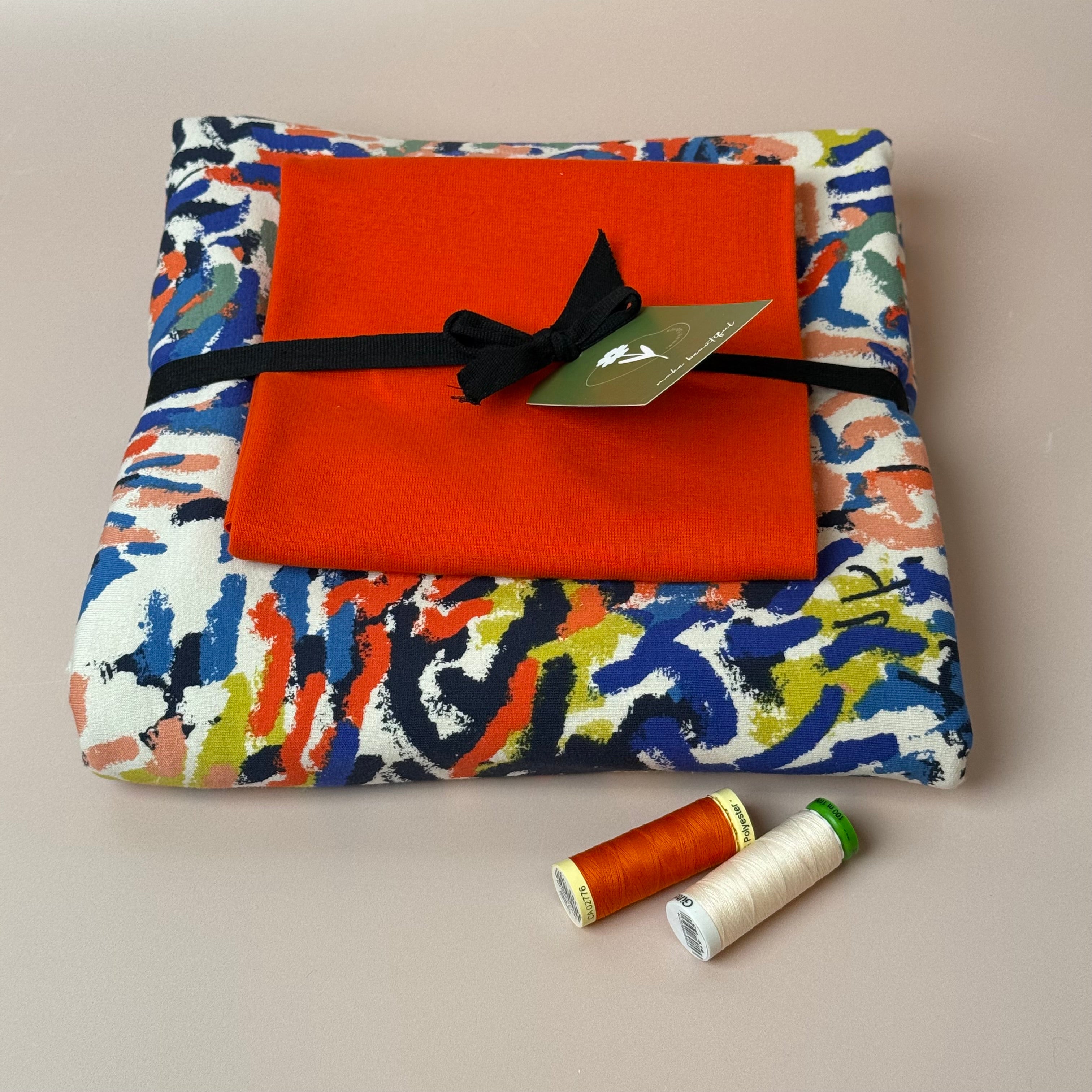 Colour Bundles - Paint Fun French Terry & Ribbing