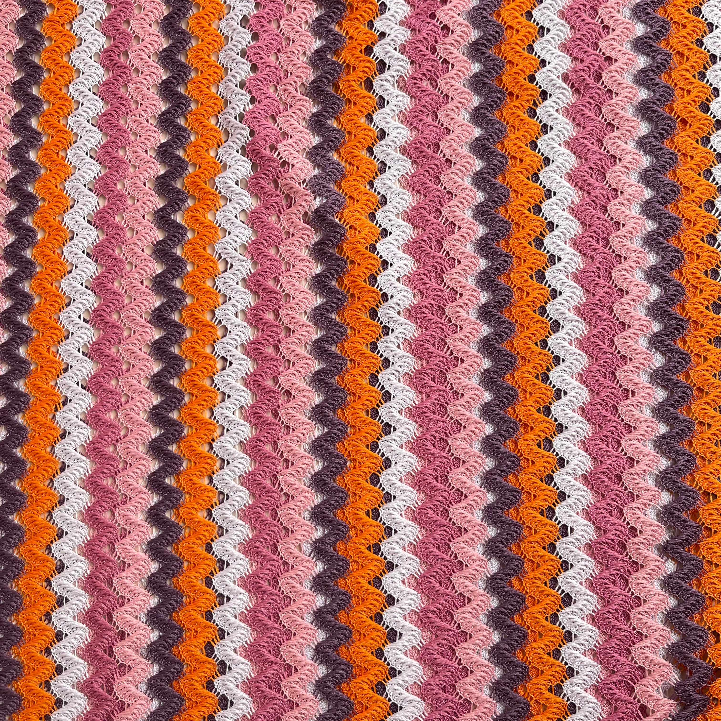 Sunset Lace Knit Fabric