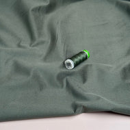 28 Wale Cotton Needlecord in Khaki Green with Stretch