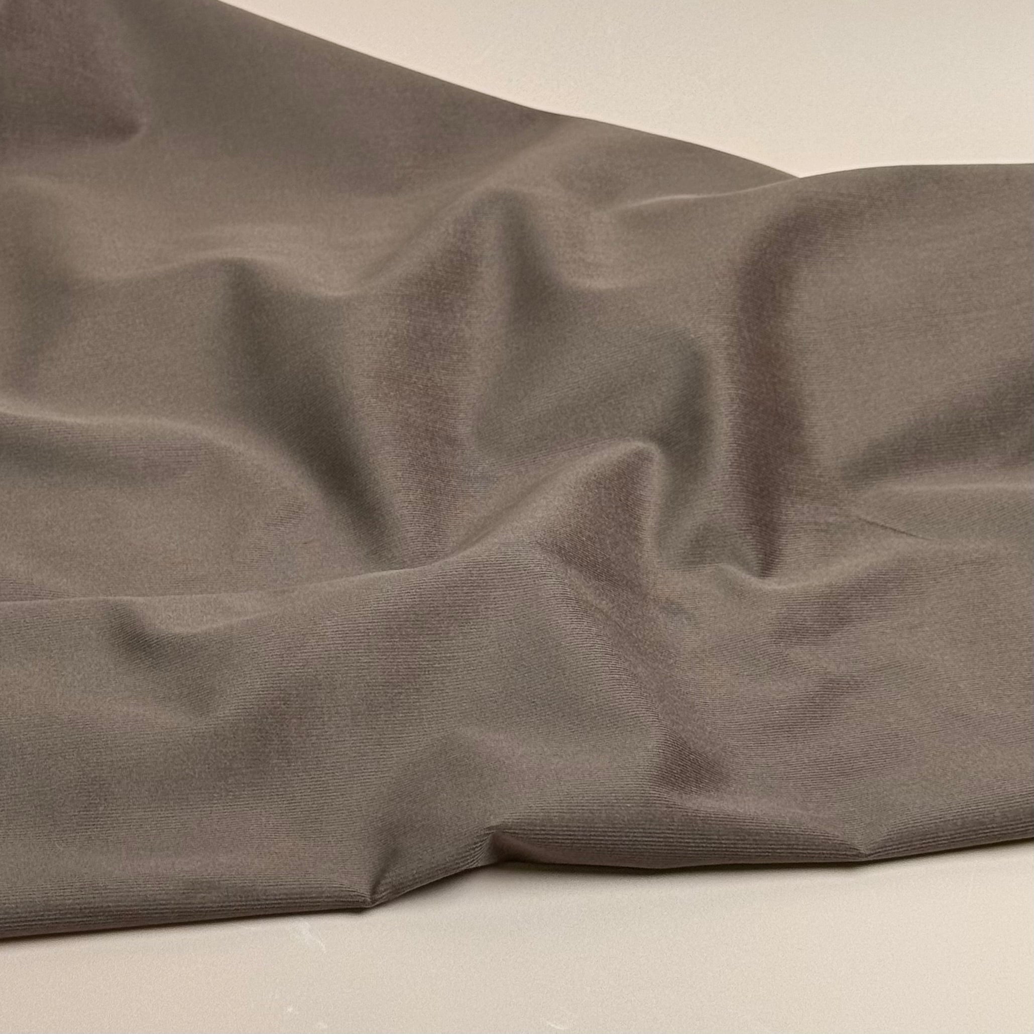 28 Wale Cotton Needlecord in Light Brown with Stretch