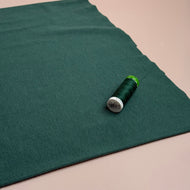 Dark Green Tabular Cotton Cuff Ribbing Fabric