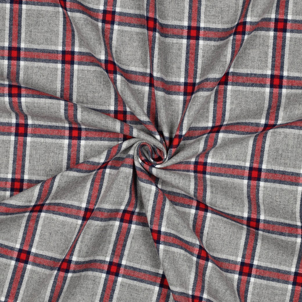 Limited Edition - Luxury Pyjama Kit with Check Red Flannel and Red Jersey