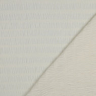 Chenille Jacquard Fabric in Ecru