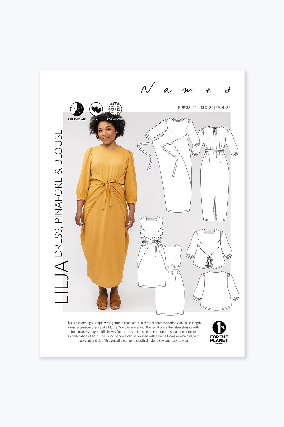 Named Clothing - Lilja Dress, Pinafore & Blouse