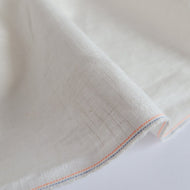 Breeze Ivory - Enzyme Washed Linen Cotton Fabric