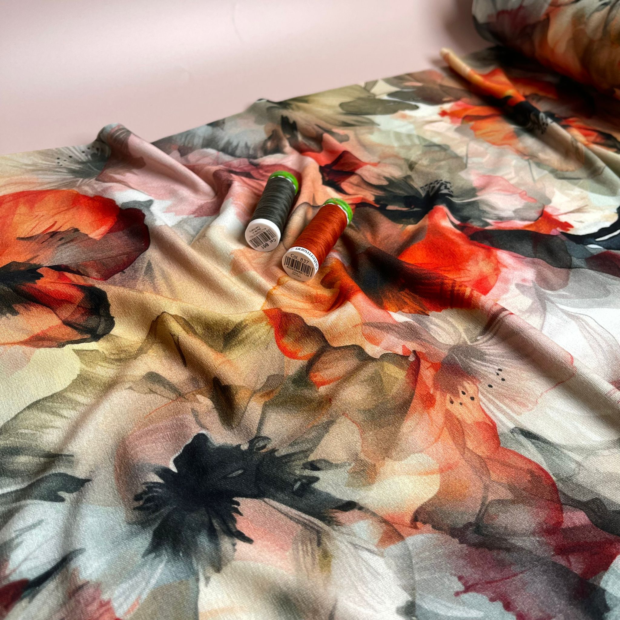 Danish Design - Sunrise Blooms ECOVERVO™  Viscose Jersey