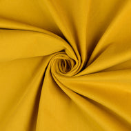 Stretch Cotton Needlecord in Mustard Yellow