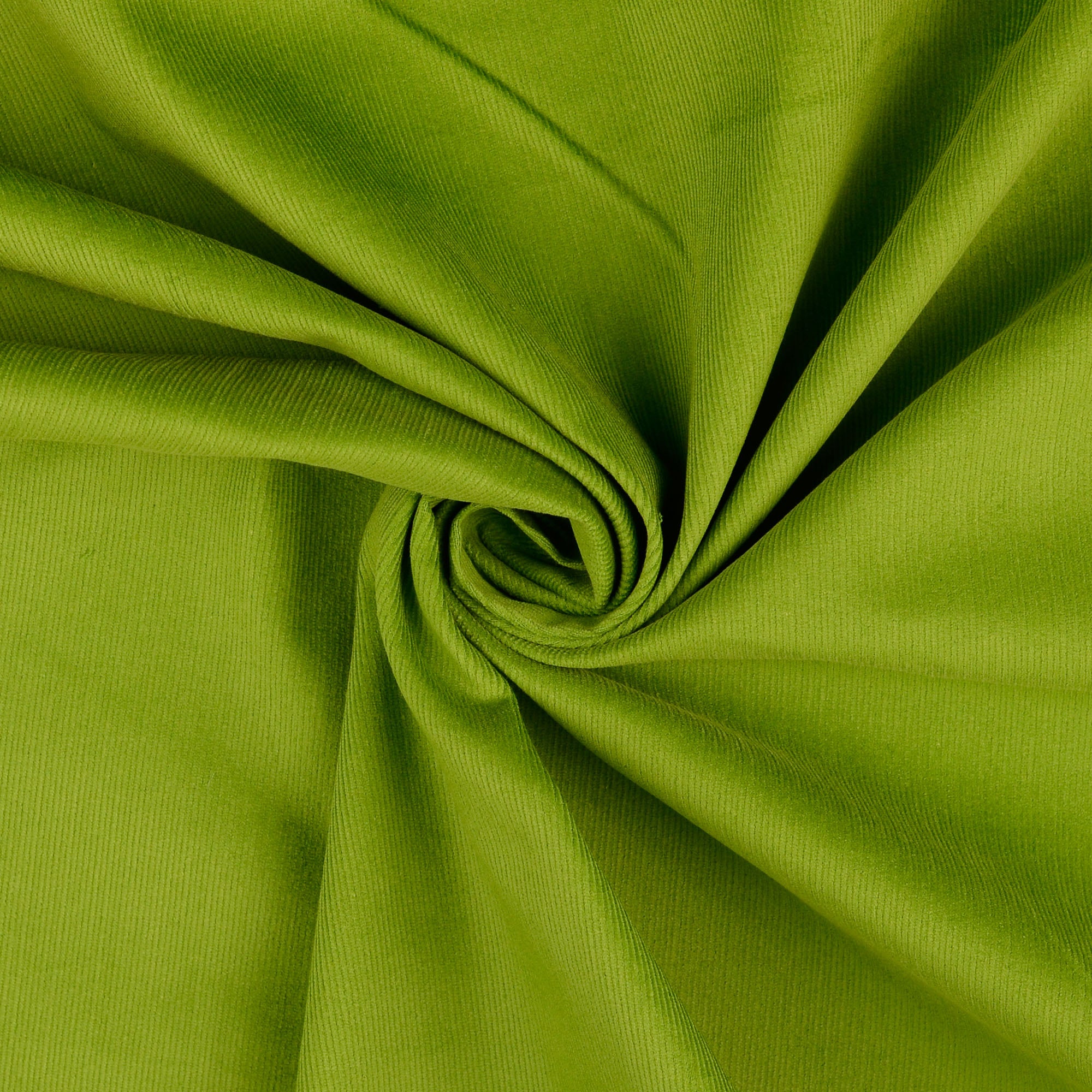 Stretch Cotton Needlecord in Grass Green – Lamazi Fabrics