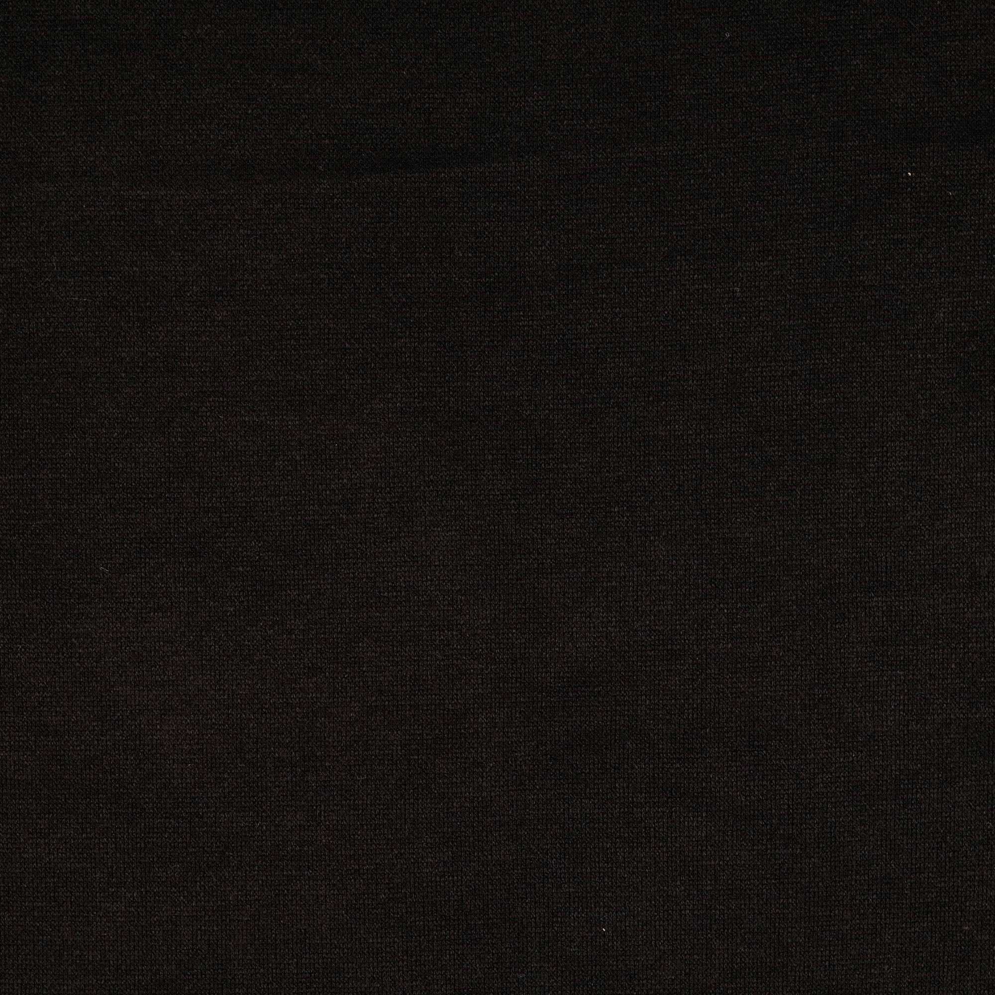 REMNANT 1.2 Metres - Snug Viscose Blend Sweater Knit in Black