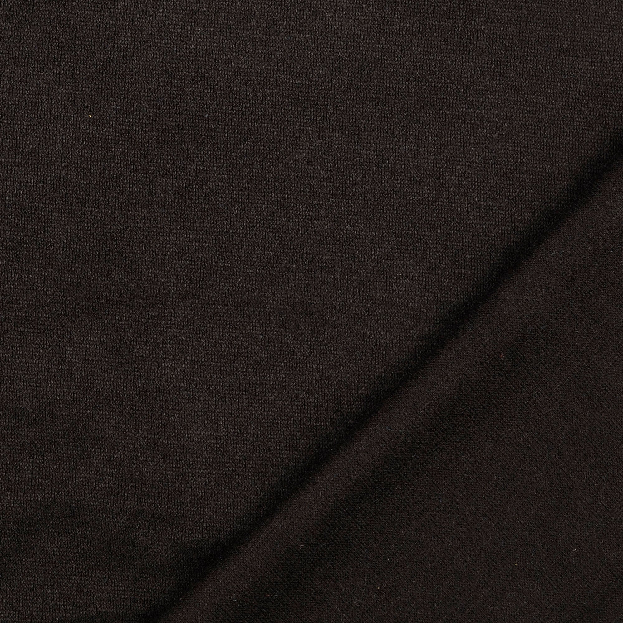 Snug Viscose Blend Sweater Knit in Black
