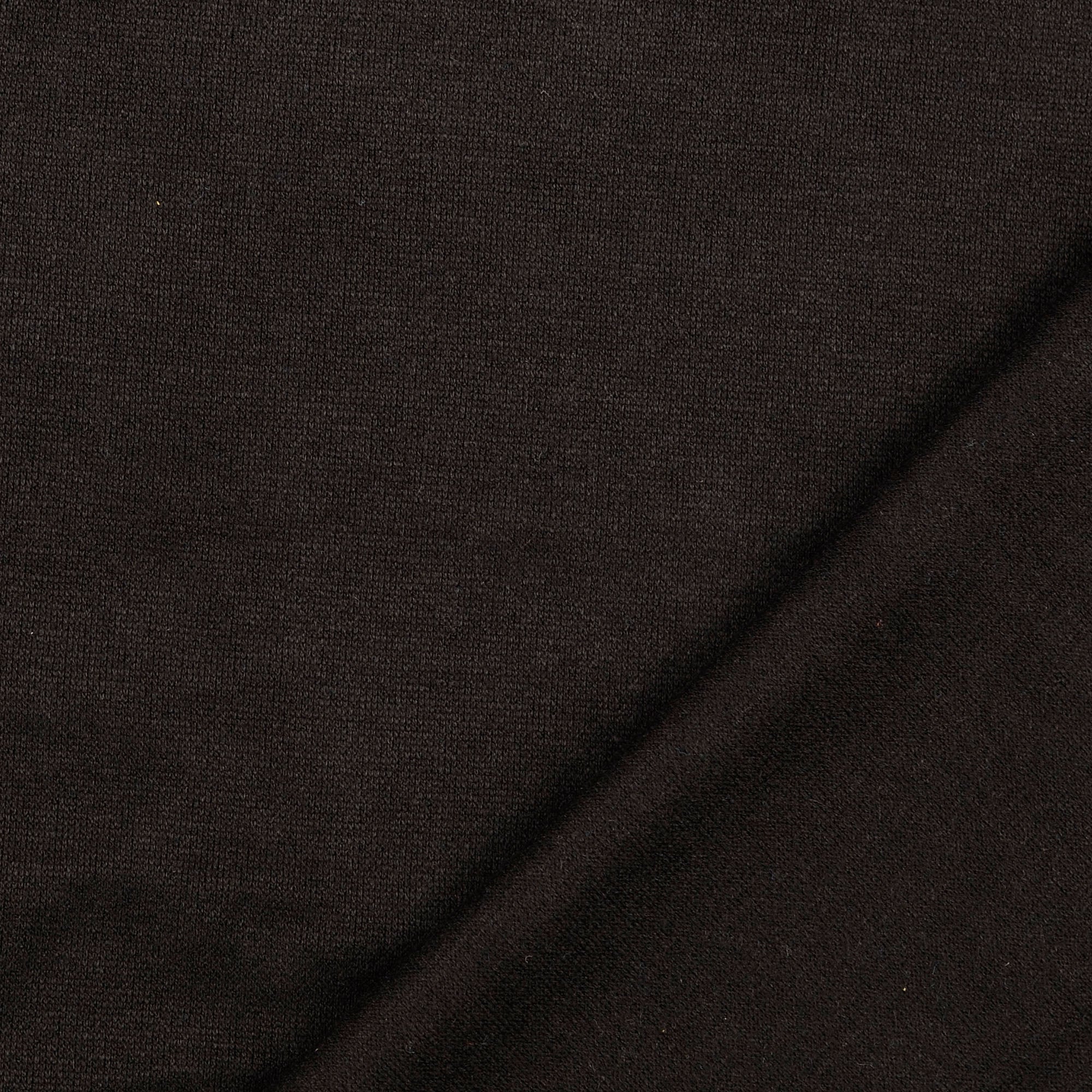 REMNANT 1.2 Metres - Snug Viscose Blend Sweater Knit in Black