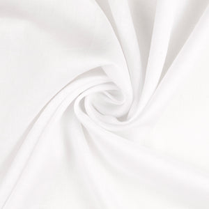 White Pure Fine Linen Fabric