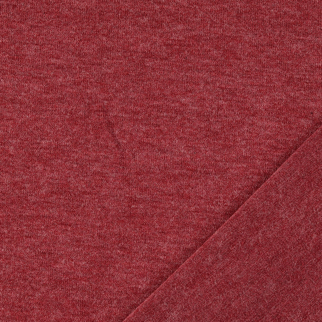 Comfy Viscose Blend Sweater Knit in Bordeaux