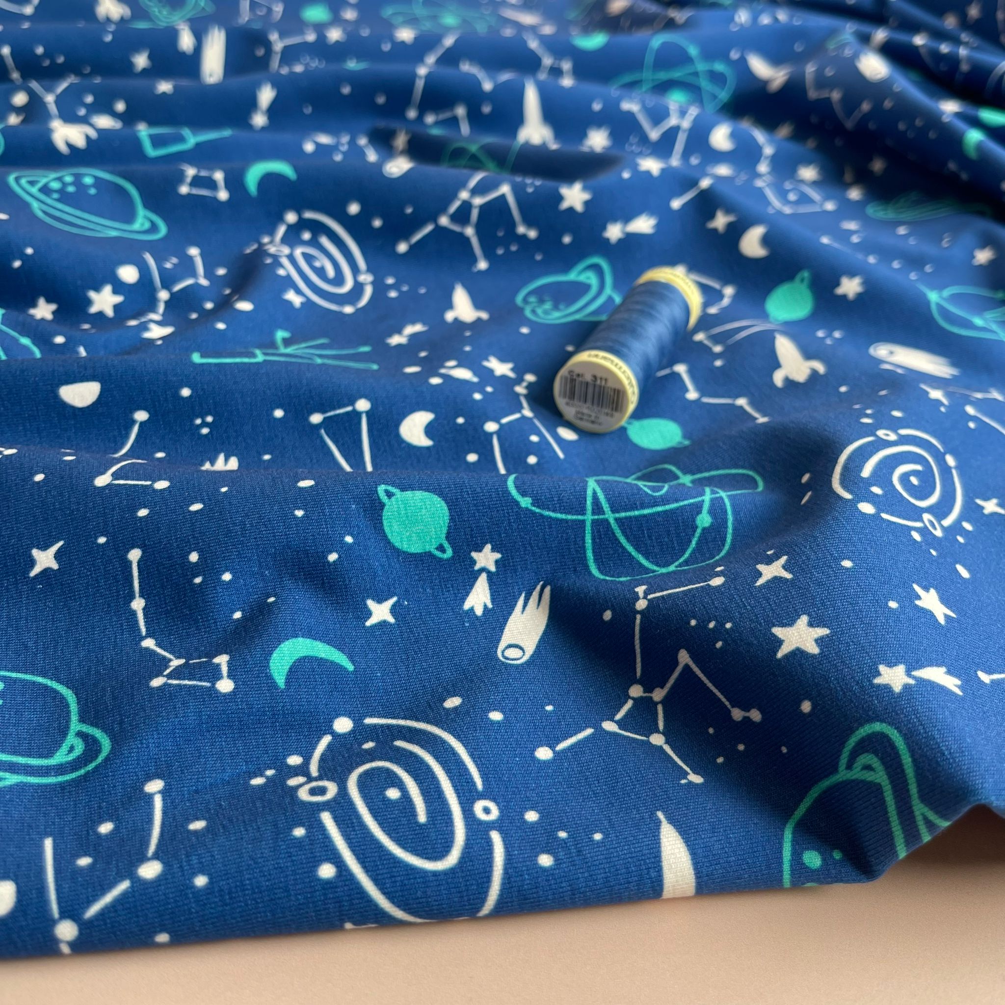 Danish Design - Out Of This World Cotton Jersey Fabric