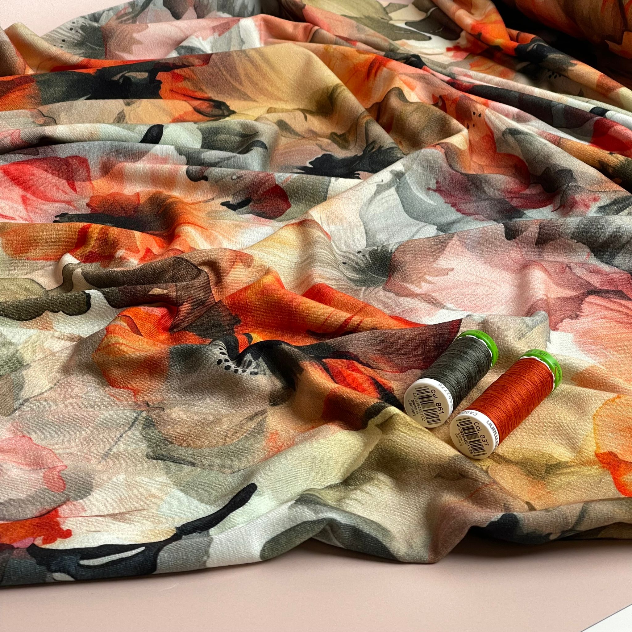 Danish Design - Sunrise Blooms ECOVERVO™  Viscose Jersey