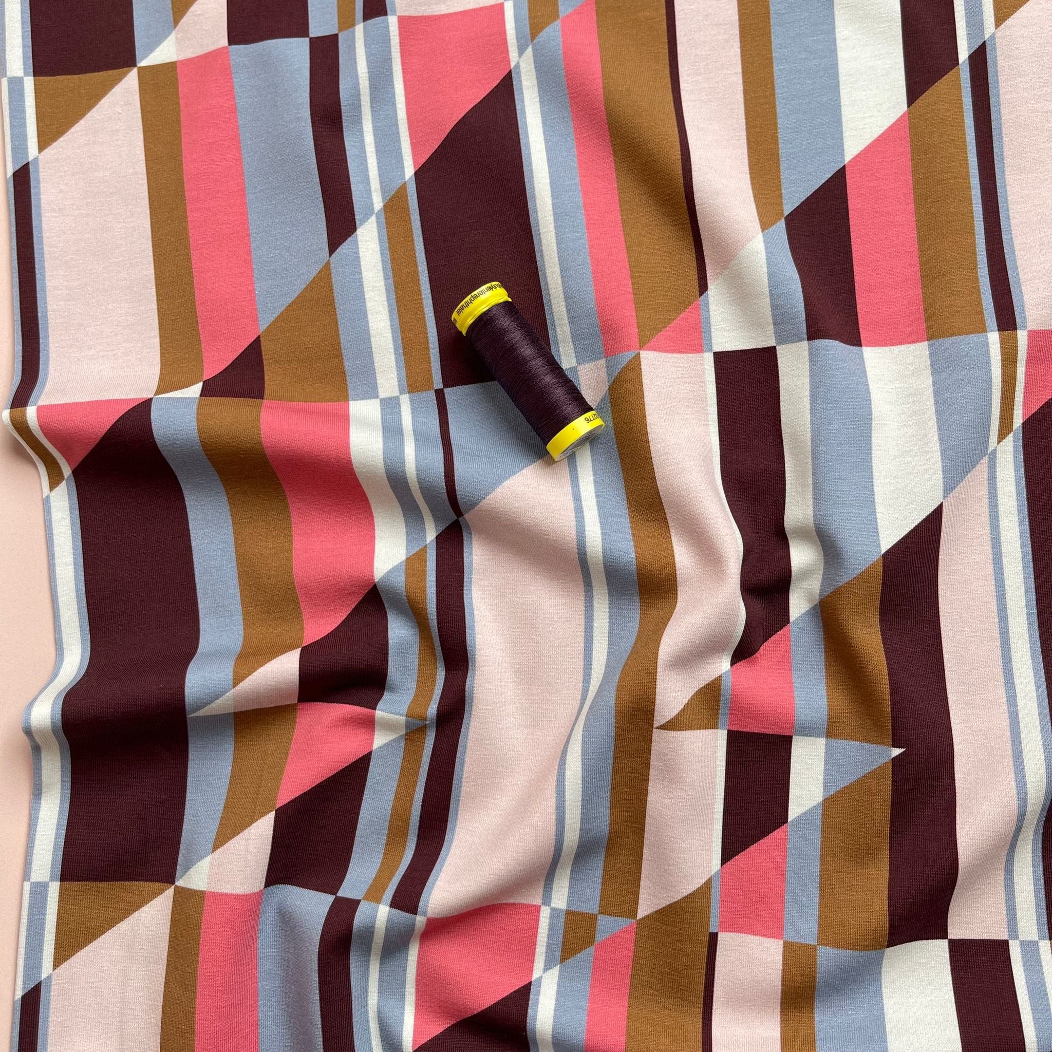 Danish Design - Graphic Autumn Cotton Jersey Fabric