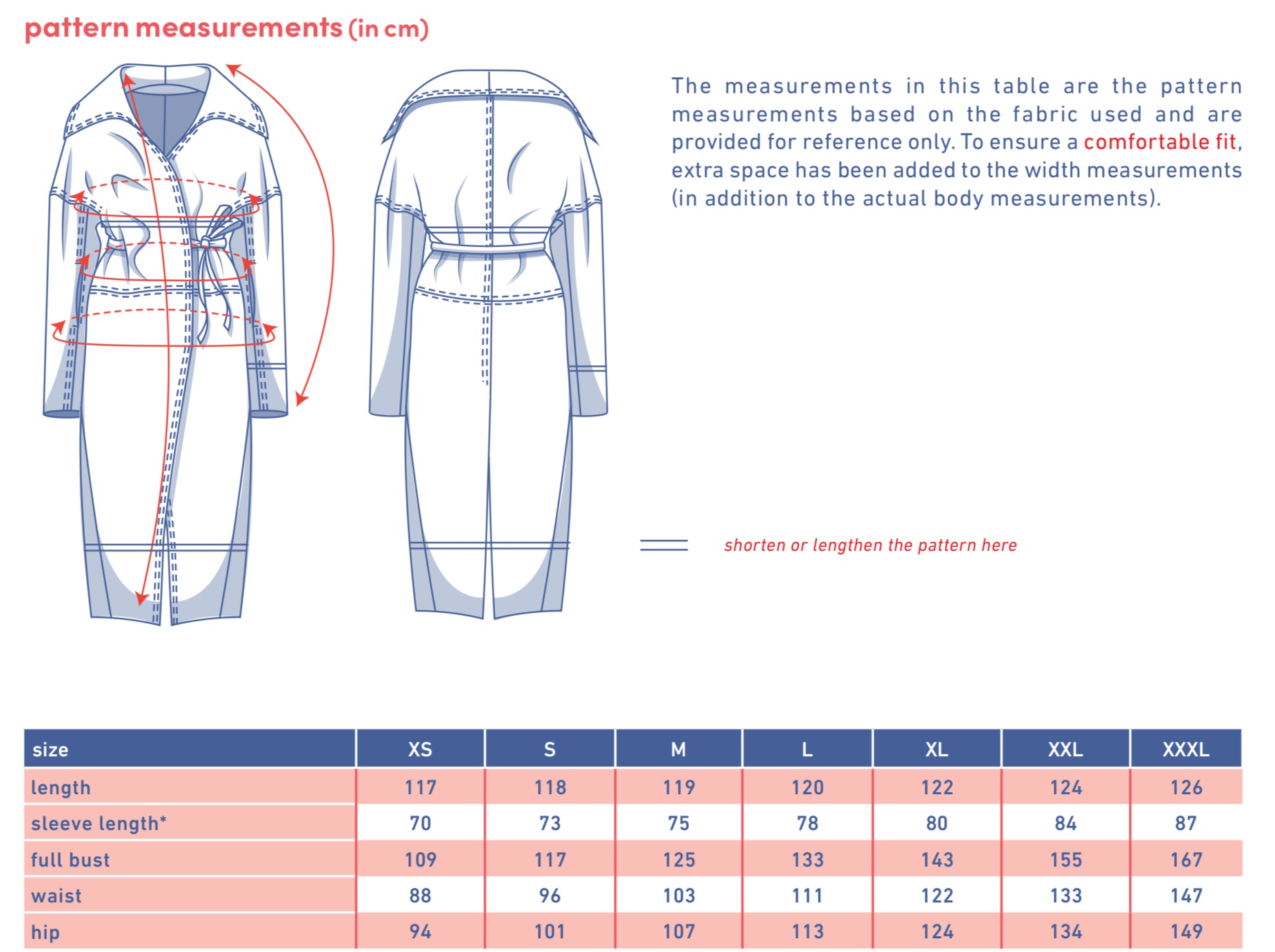 Fibre Mood - ELDA Coat Sewing Pattern