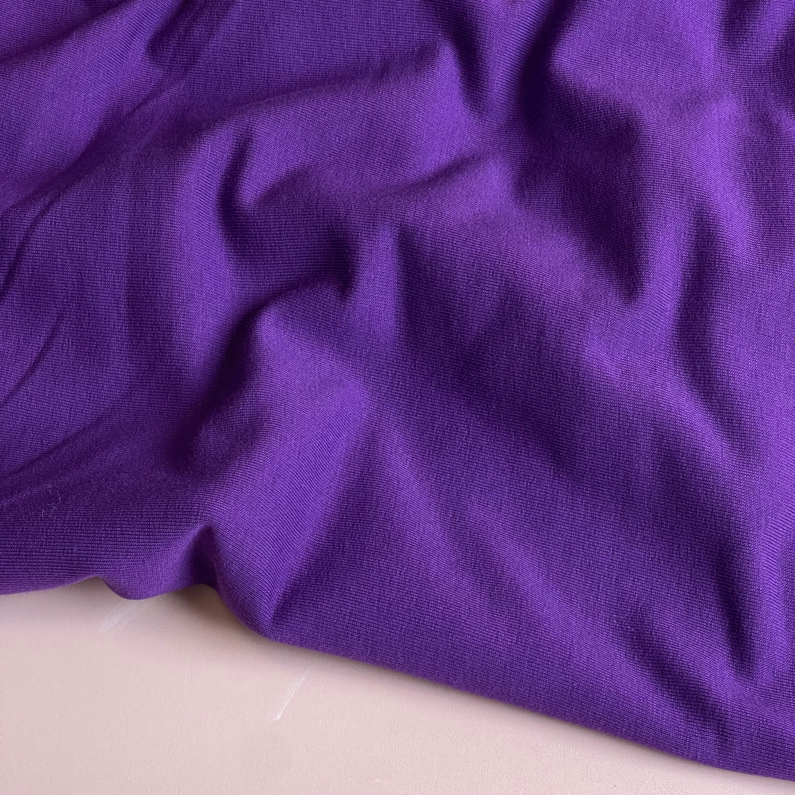 Brushed Sweat-shirting in Purple