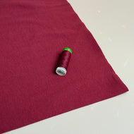 Berry Tabular Cotton Cuff Ribbing Fabric