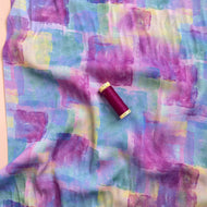 REMNANT 1.77 metres - Rosella Pastel Dreams Viscose Twill with Stretch