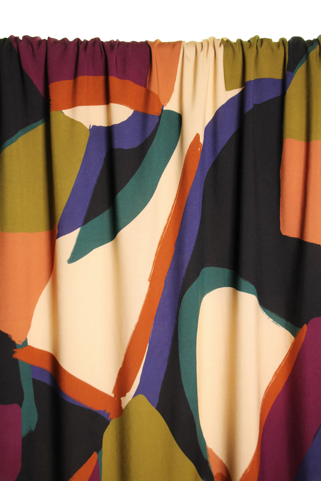 Atelier Jupe - Large Abstract Viscose Fabric