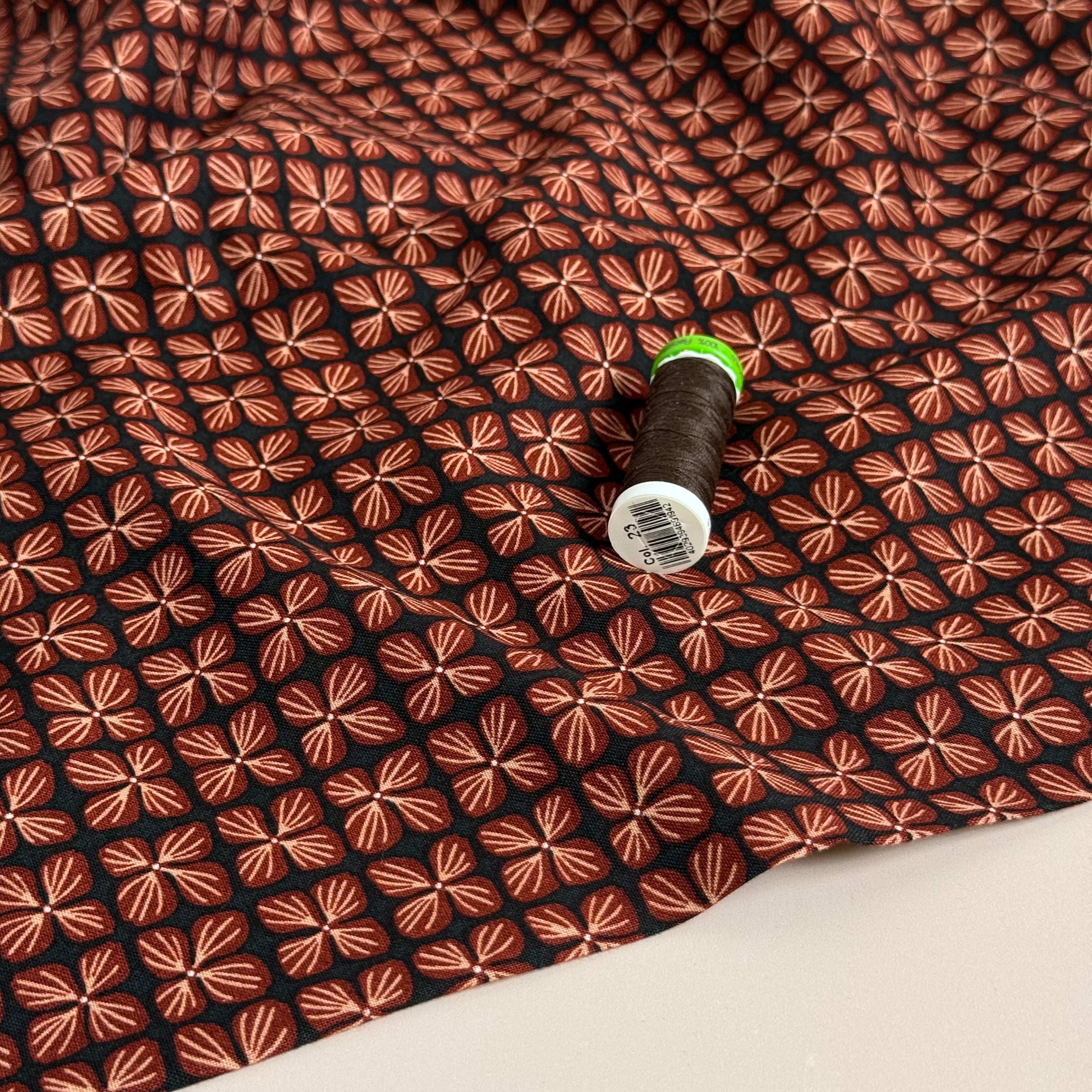 Cotton and Steel - Hortensia After Midnight Japanese Cotton