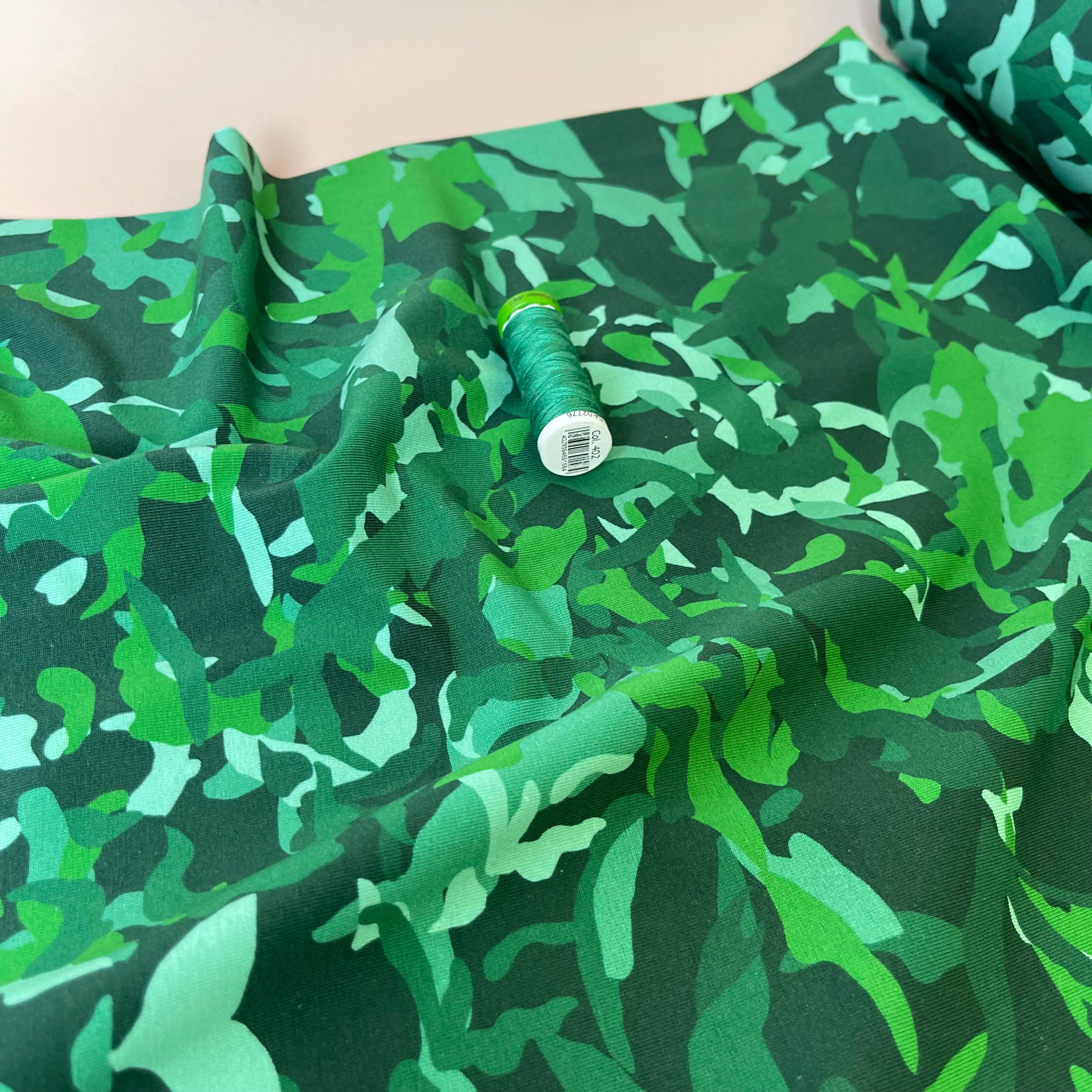 Danish Design - Camo Foliage Cotton Jersey