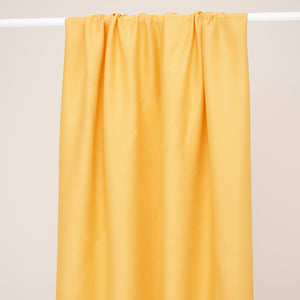 Mind The MAKER - Plain Blonde Yellow ECOVERO™ Viscose Leia Crepe Fabric