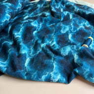 Waves & Ripples Soft Cotton Sweat-shirting Fabric