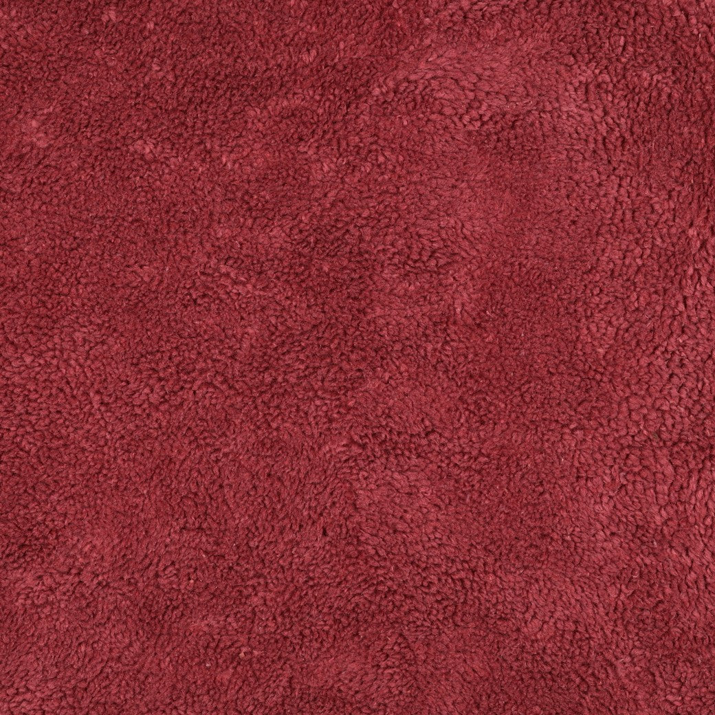 Cotton Teddy Fabric in Plum