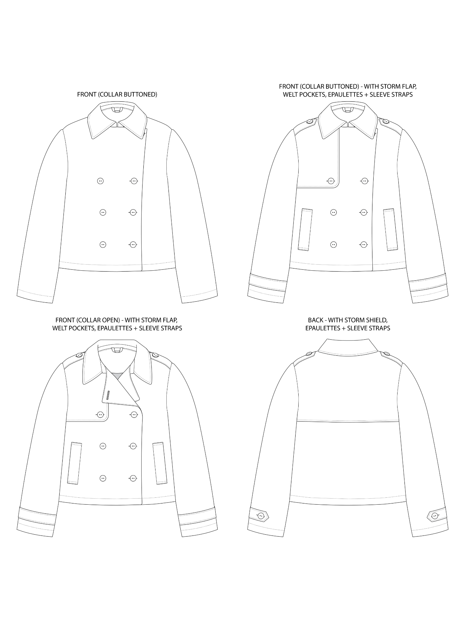 Tilly and the Buttons - Manon Jacket Sewing Pattern