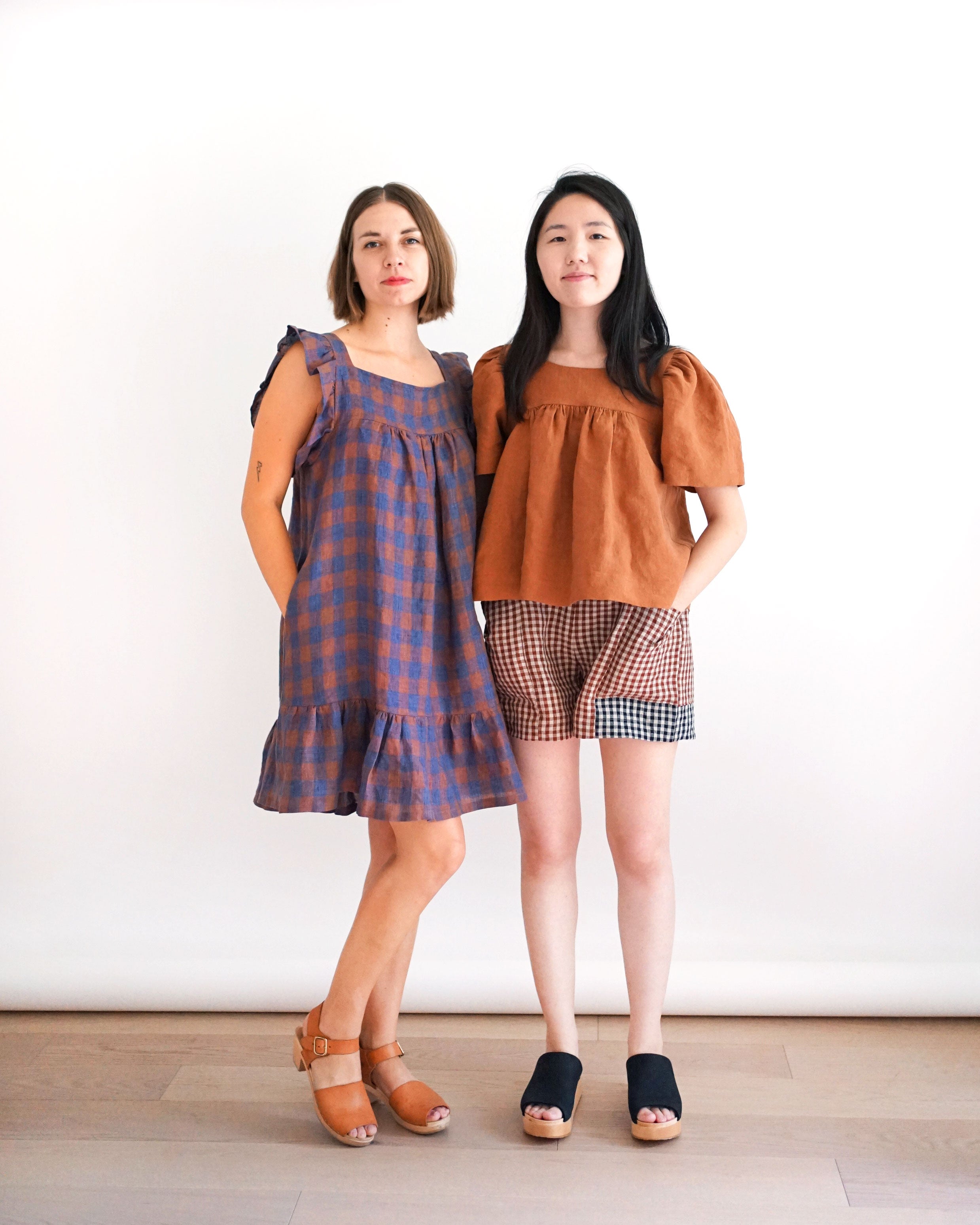 Matchy Matchy Sewing Club - Champagne Field Dress and Top Sewing Pattern