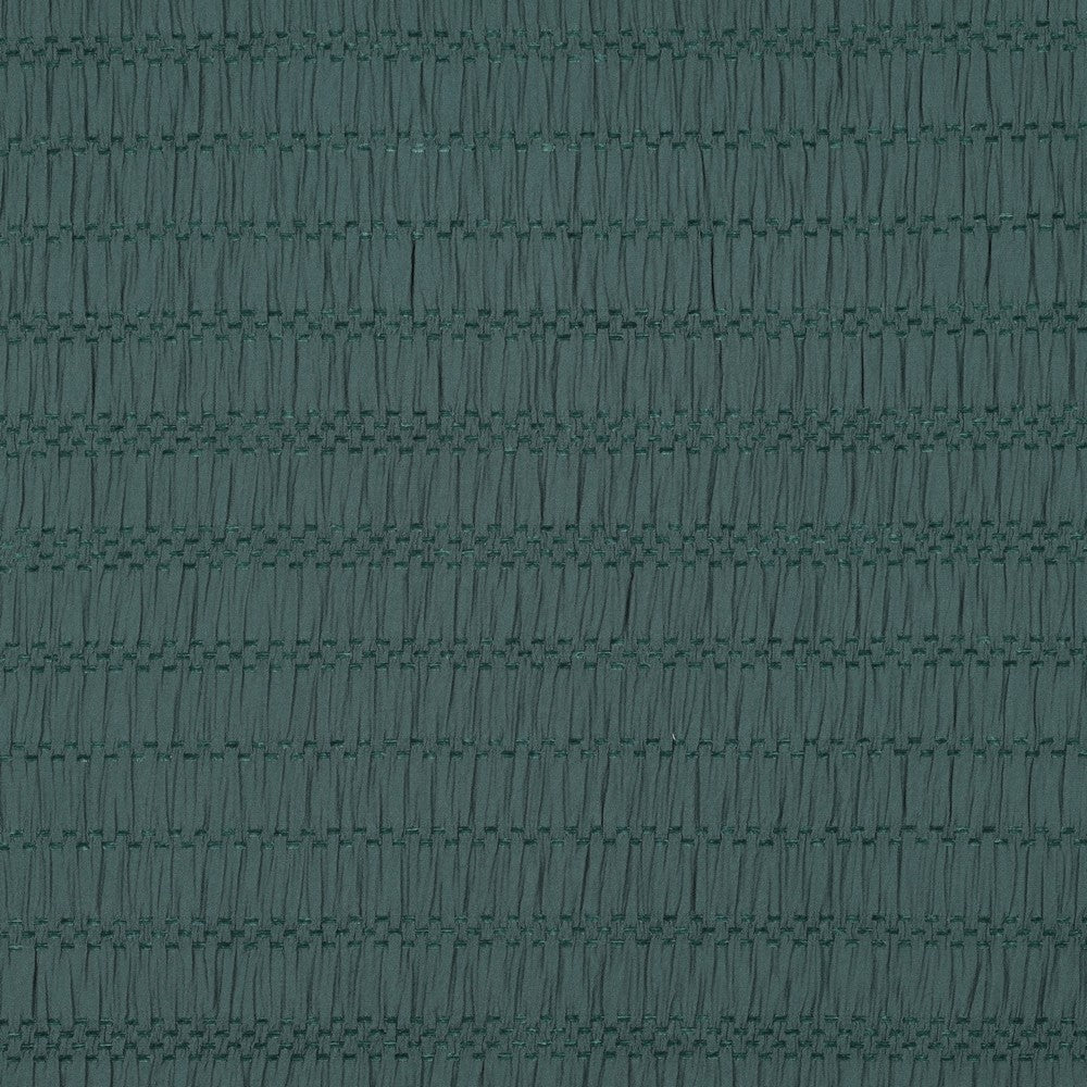 Chenille Jacquard Fabric in Lagoon Green