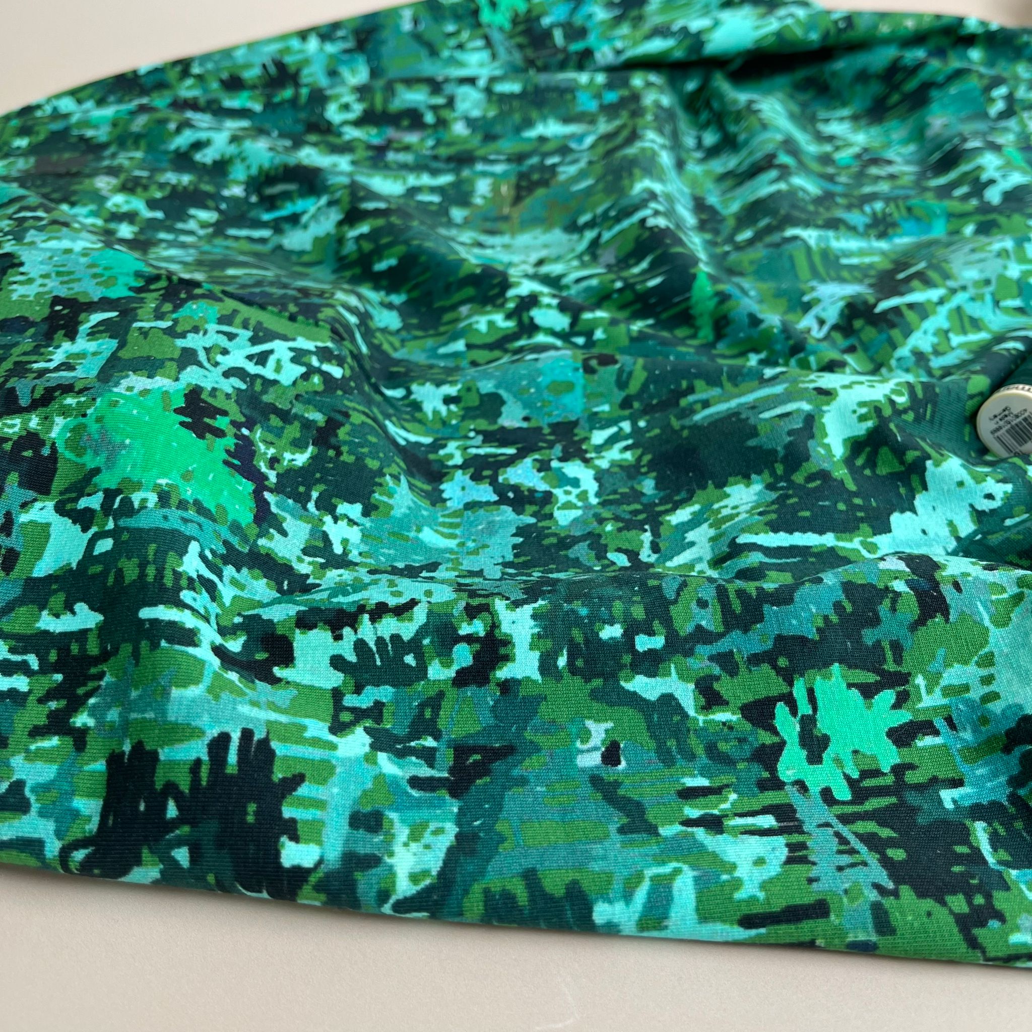 Danish Design - Forest Camo Cotton Jersey