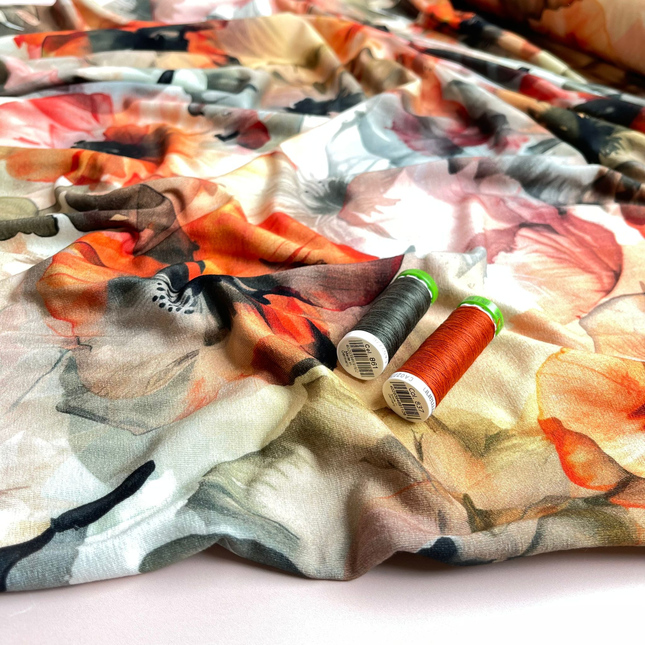 Danish Design - Sunrise Blooms ECOVERVO™  Viscose Jersey