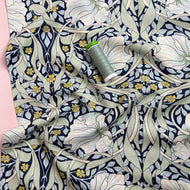 REMNANT 3.2 Metres - Morris Mint Green Viscose Fabric