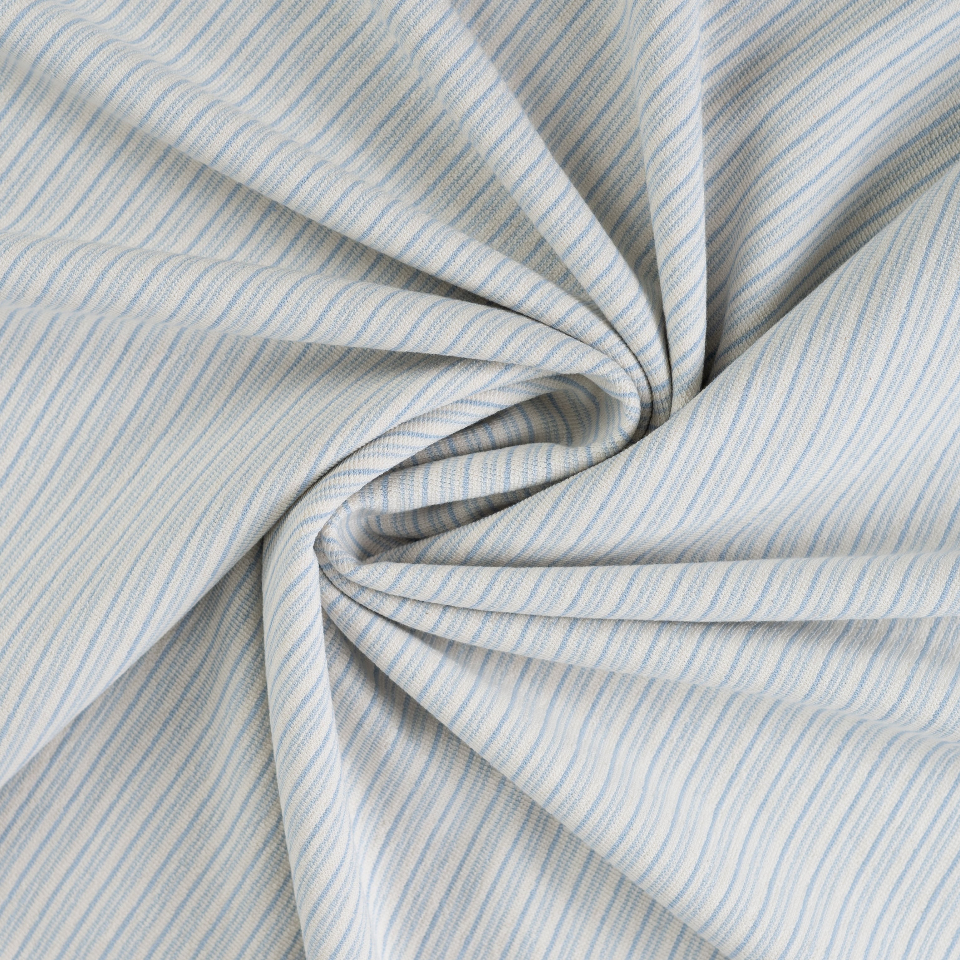 Yarn Dyed Pure Cotton Striped Terry Knit