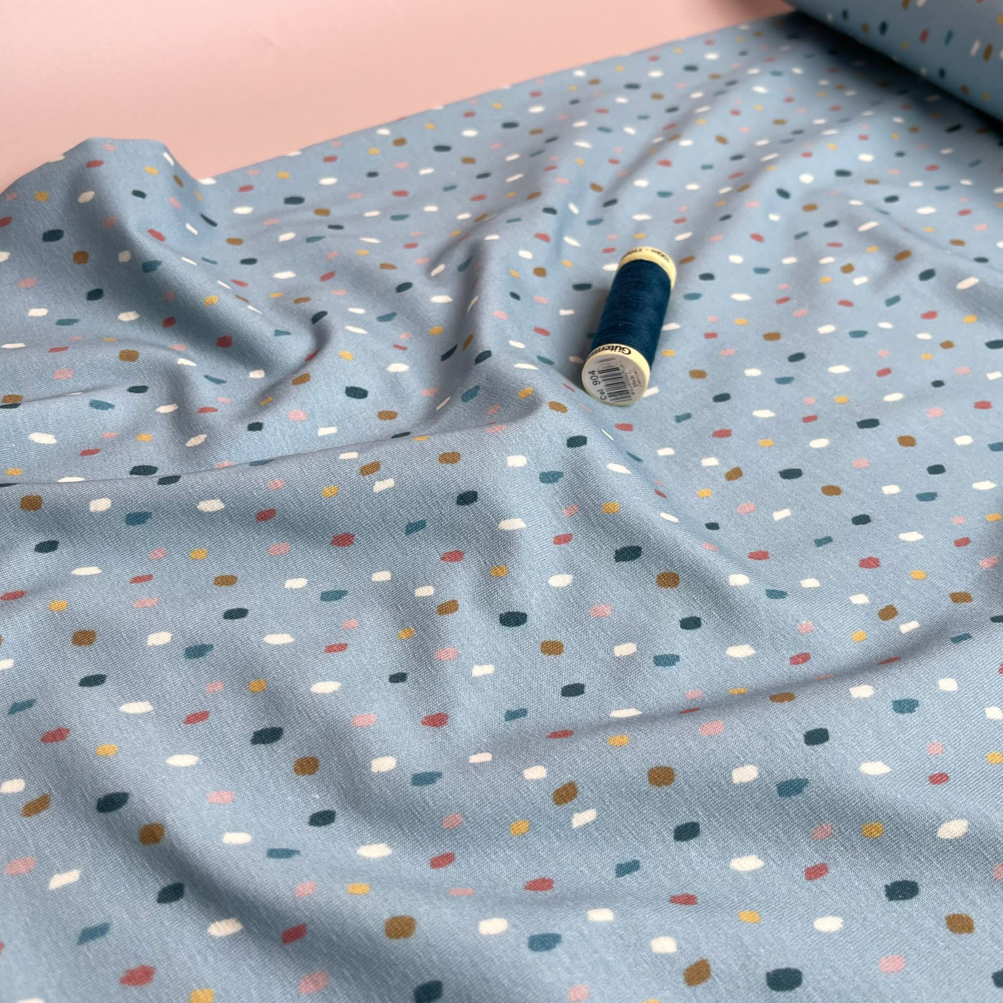 Danish Design - Raindrops Cotton Jersey Fabric