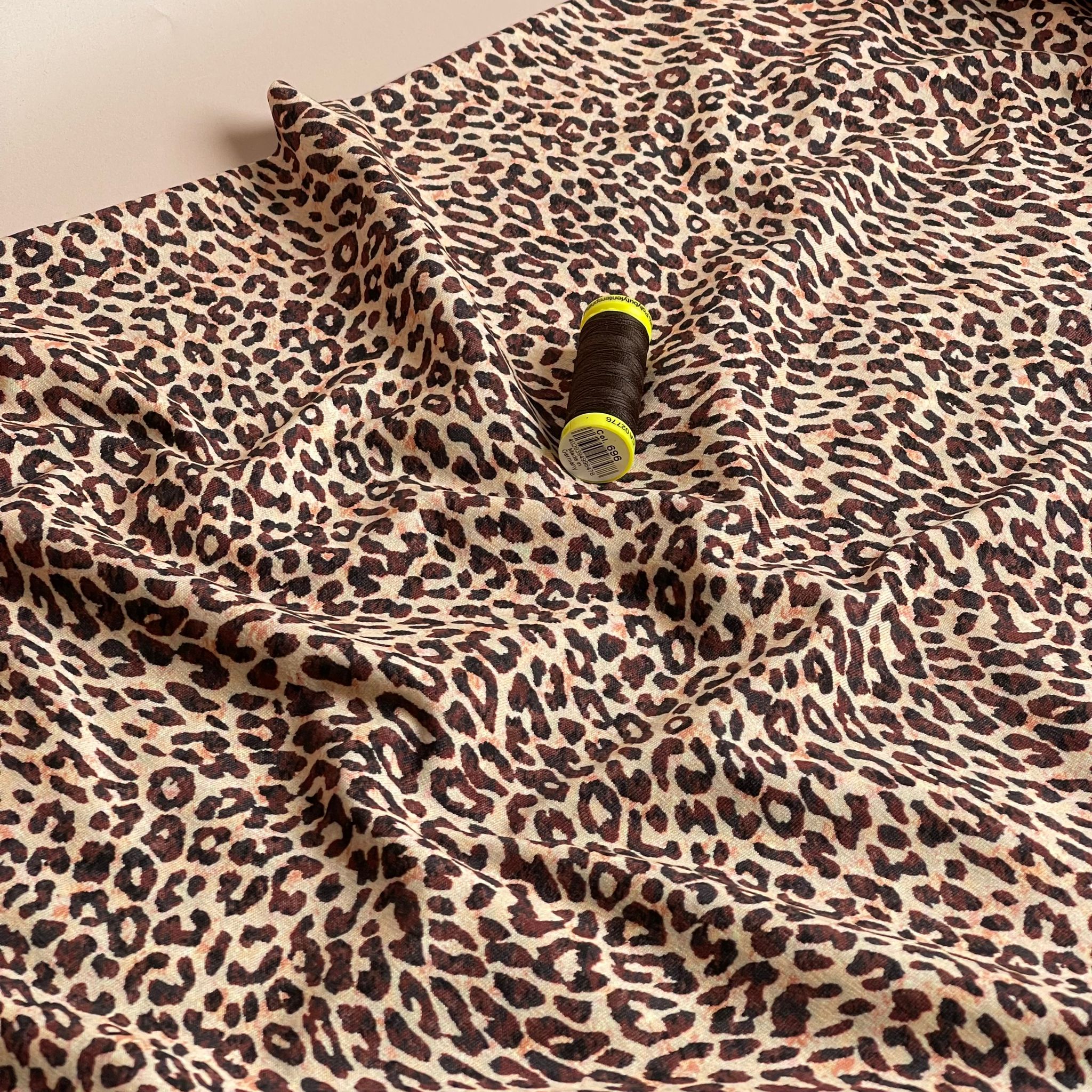 Danish Design - Mini Leopard Spots Cotton Jersey Fabric