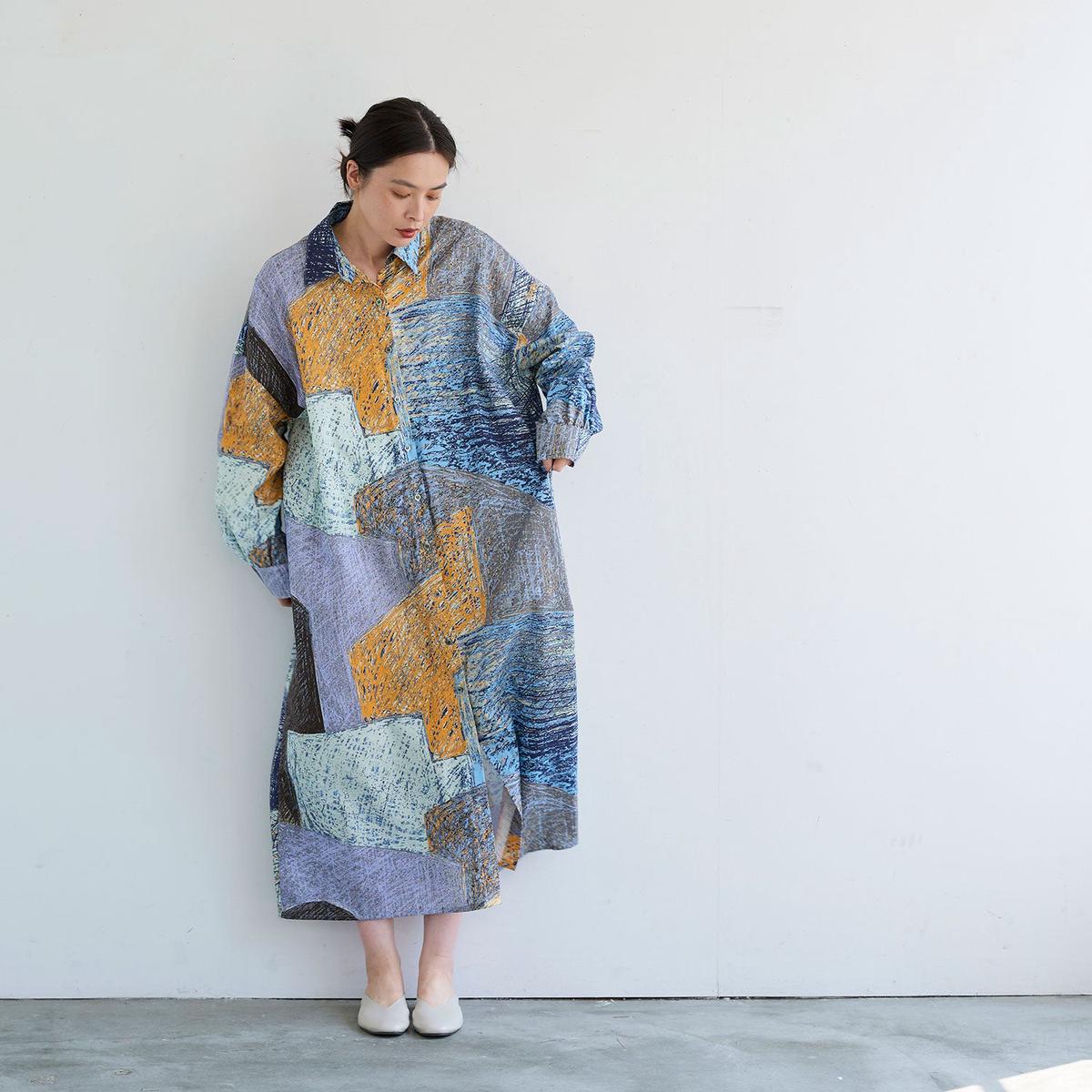 Keshiki - Station City Cotton Viyella Red & Green