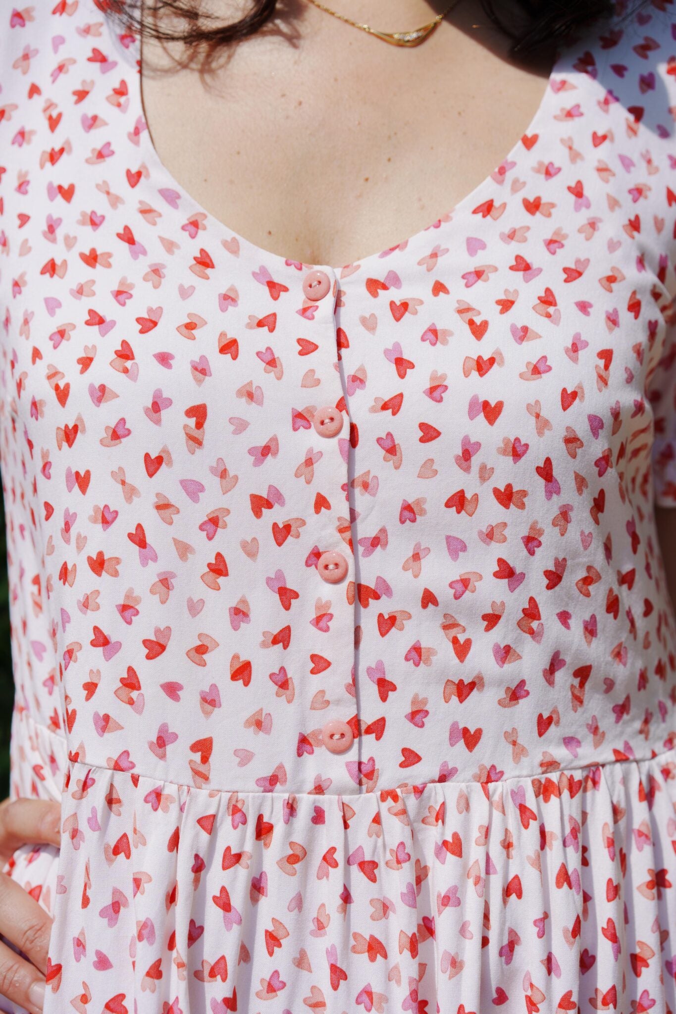 Lise Tailor - I Love You Viscose Fabric