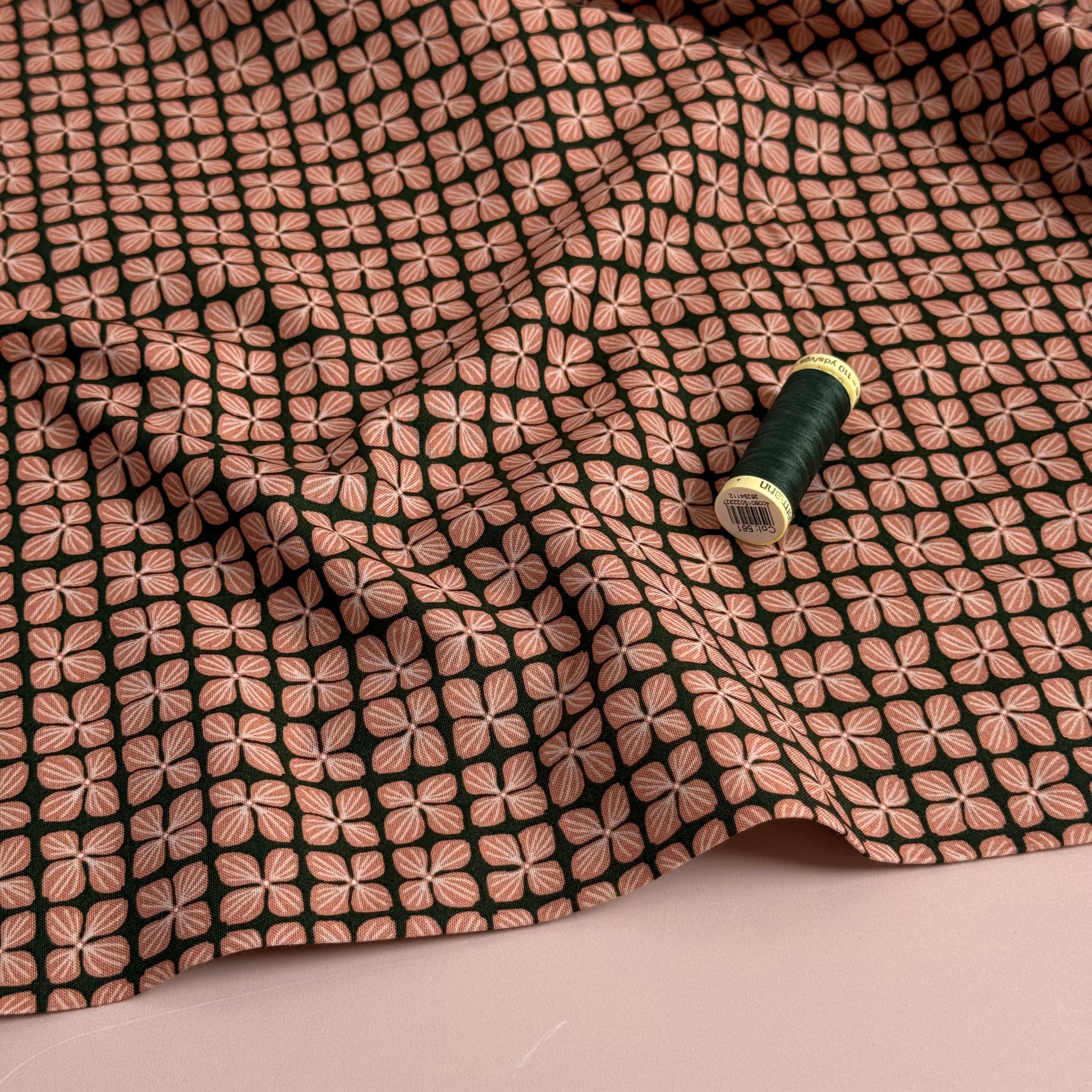 Cotton and Steel - Hortensia Let It Rain Japanese Cotton