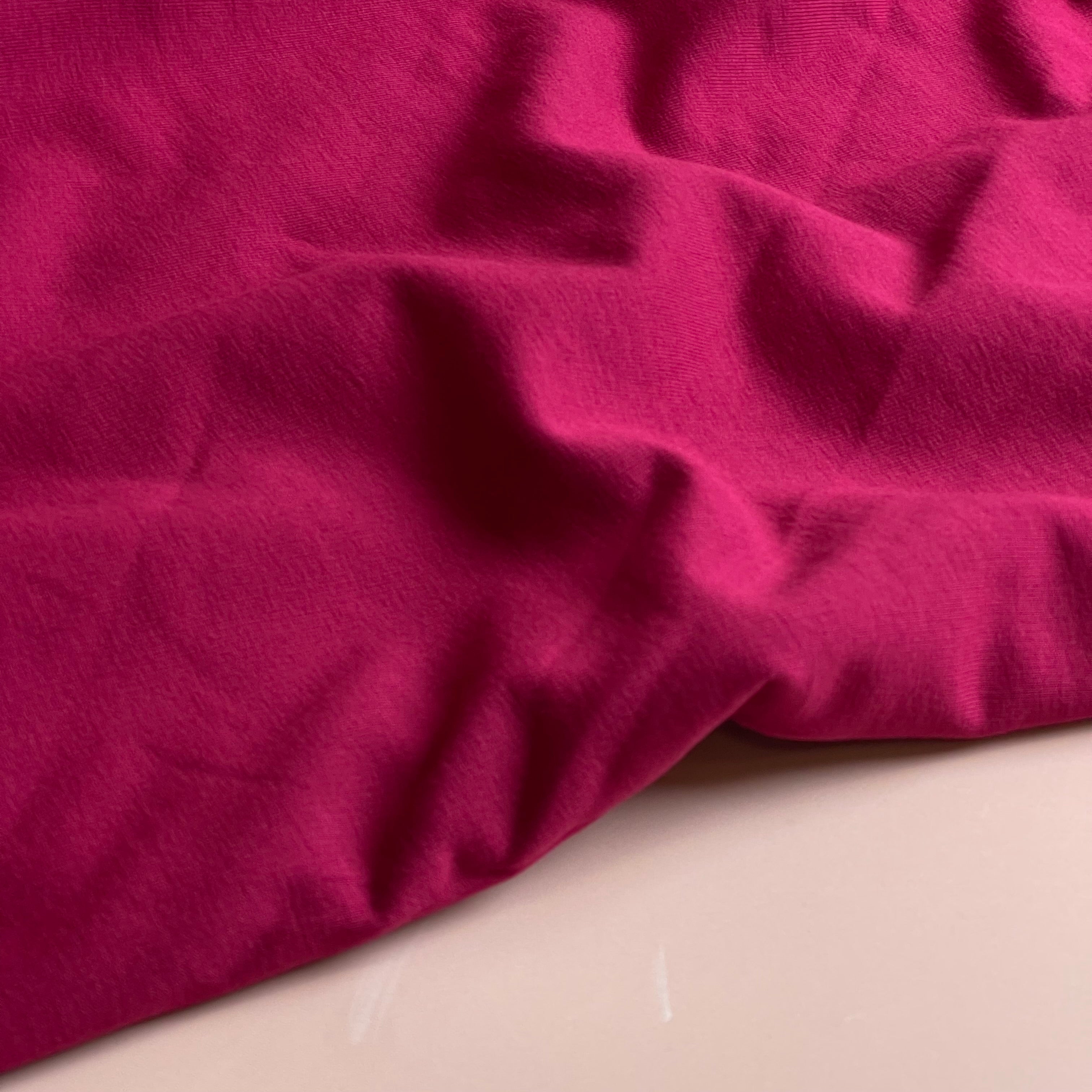 Brushed Sweat-shirting in Wine