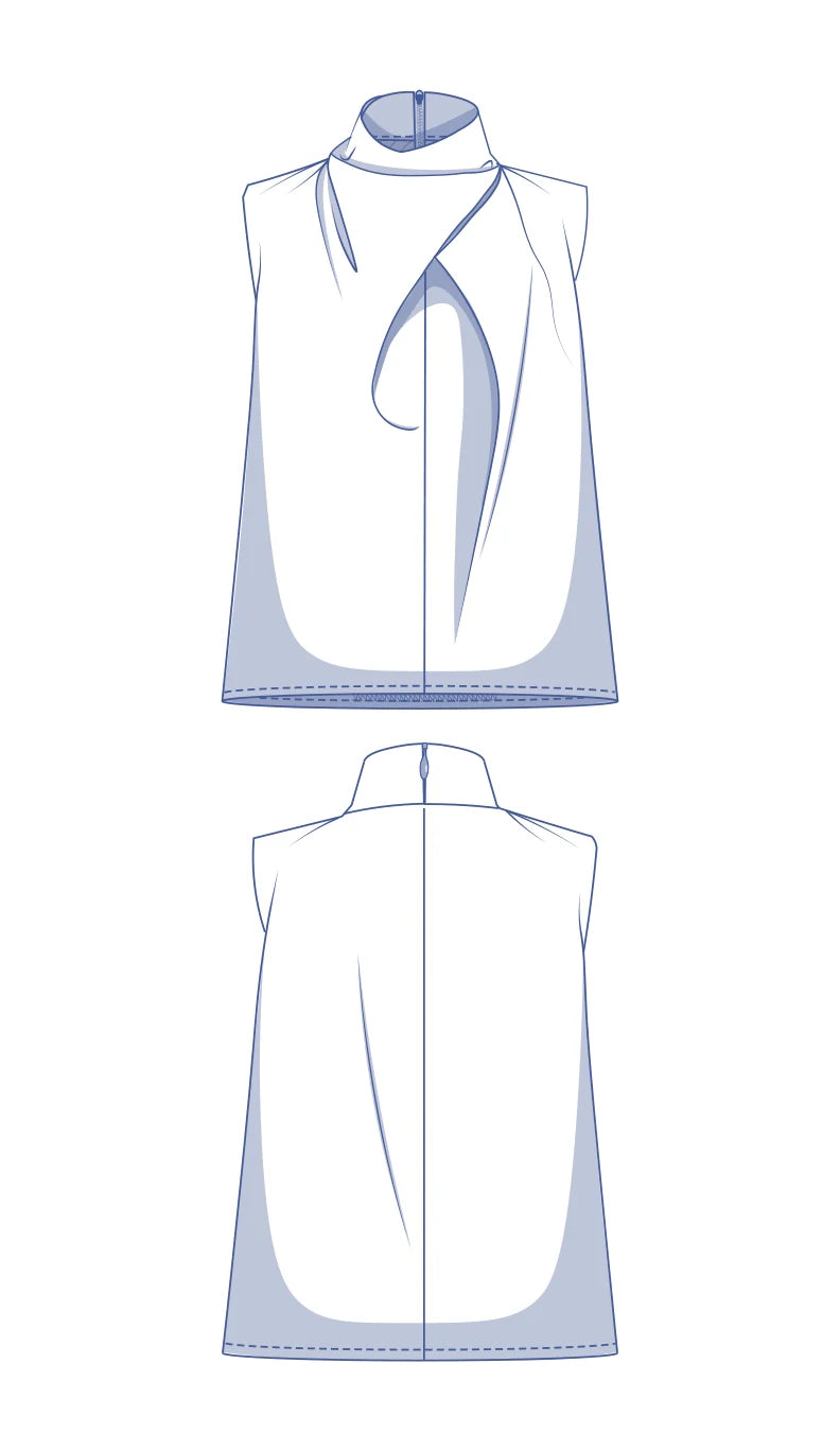 Fibre Mood - NIVA Top Sewing Pattern