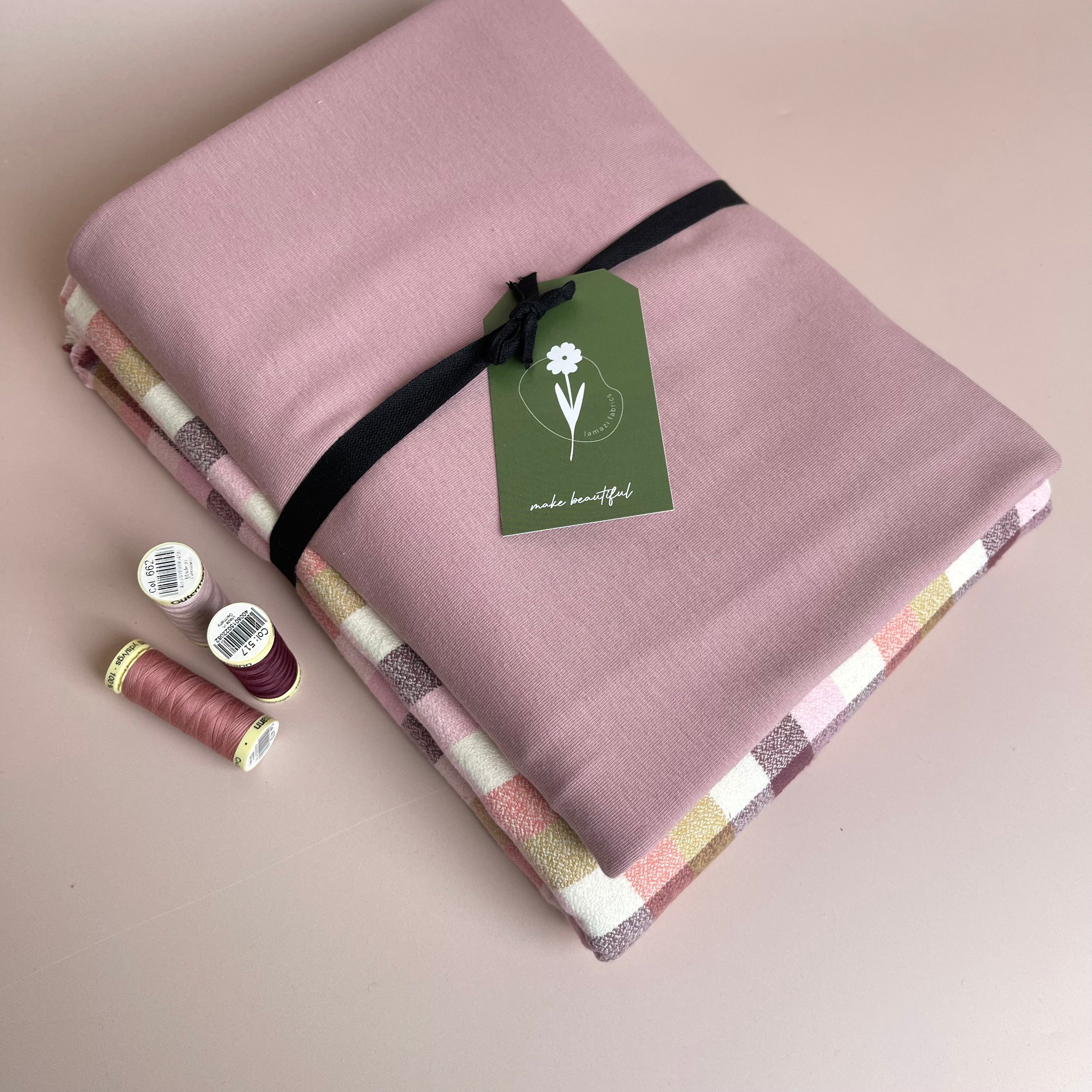 Limited Edition - Luxury Pyjama Kit with Honeysuckle Organic Flannel